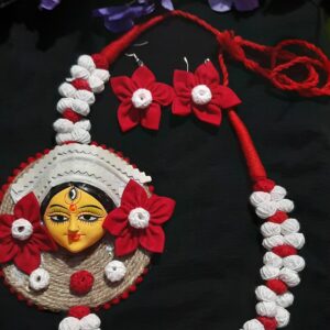 Jewellery Durga Maa Design Handmade Handcraft For Women and Girls